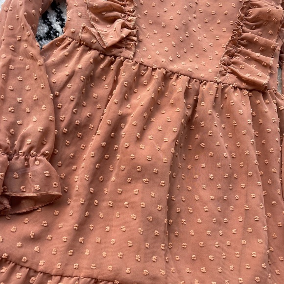 Boho Baby Doll Girls Dress - Picture 2 of 3